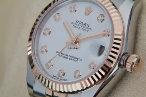Aaa Fake Rolex Lady-datejust 178271 Caliber 2235 Automatic Movement 31mm Gold/steel Case Womens Watch - Image 5