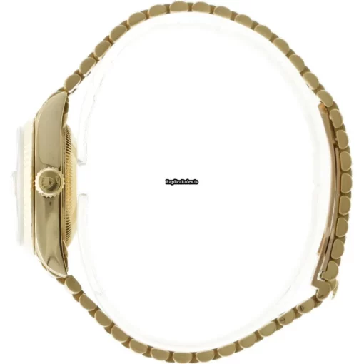 Trustworthy Replica Rolex Lady-datejust 69178 Caliber 2135 Automatic Movement 26mm Yellow Gold Case Womens Watch - Image 6