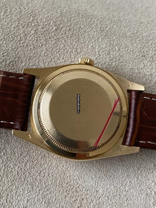 Defect Replica Rolex Day-date 36 18238 Caliber 3155 Automatic Movement 36mm Yellow Gold Case Mens/unisex Watch - Image 7