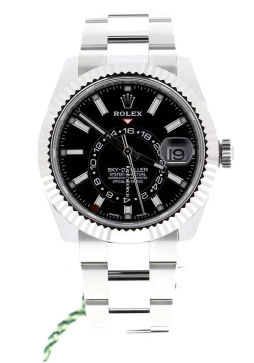 Fantastic Fake Rolex Sky-dweller 326934 Caliber 9001 Automatic Movement 42mm Steel Case Mens/unisex Watch