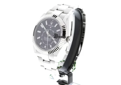 Fantastic Fake Rolex Sky-dweller 326934 Caliber 9001 Automatic Movement 42mm Steel Case Mens/unisex Watch - Image 3