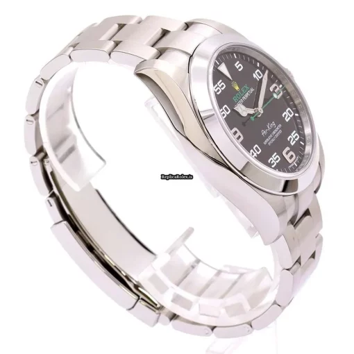 Great Fake Rolex Air King 116900 Caliber 3131 Automatic Movement 40mm Steel Case Mens/unisex Watch - Image 4