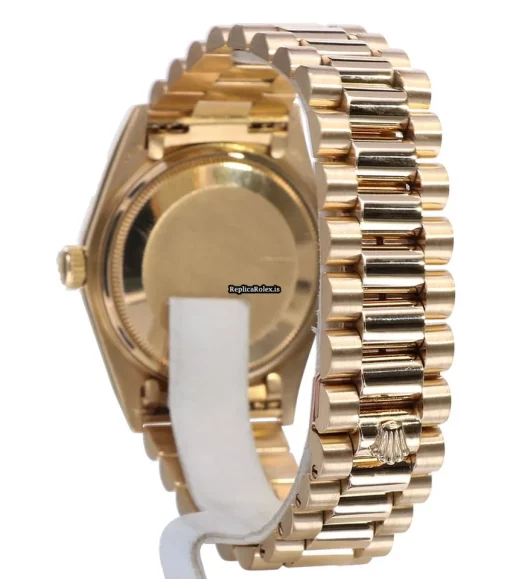 Offering Fakes Rolex Day-date 36 18038 Caliber 3055 Automatic Movement 36mm Yellow Gold Case Mens/unisex Watch - Image 10