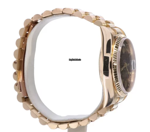 Offering Fakes Rolex Day-date 36 18038 Caliber 3055 Automatic Movement 36mm Yellow Gold Case Mens/unisex Watch - Image 9