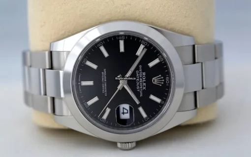 Terrific Replica Rolex Datejust 126300 Caliber 3235 Automatic Movement 41x48mm Steel Case Mens/unisex Watch - Image 2