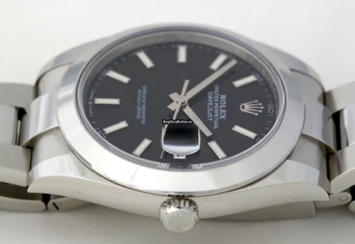 Terrific Replica Rolex Datejust 126300 Caliber 3235 Automatic Movement 41x48mm Steel Case Mens/unisex Watch - Image 9