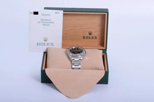 Lovely Fake Rolex Explorer II 16570 Caliber 3185 Automatic Movement 40mm Steel Case Mens/unisex Watch - Image 8