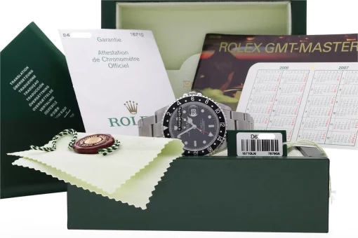 Excellent Fake Rolex Gmt-master II 16710 Caliber 3185 Automatic Movement 40mm Steel Case Mens/unisex Watch - Image 14