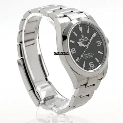 Top Replicas Rolex Explorer 214270 Caliber 3132 Automatic Movement 39mm Steel Case Watch - Image 10