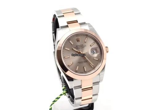 Fine Knockoff Rolex Datejust 126301 Caliber 3235 Automatic Movement 41mm Gold/steel Case Mens/unisex Watch - Image 2