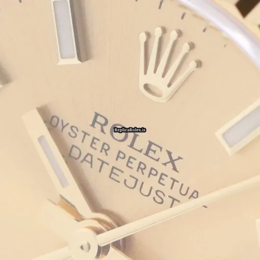 Incredible Fake Rolex Lady-datejust 179173 Caliber 2235 Automatic Movement 26mm Gold/steel Case Watch - Image 12