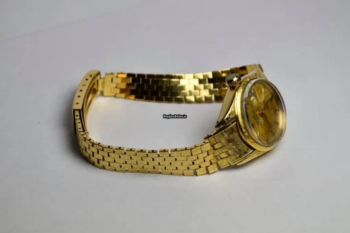 Wonderful Fake Rolex Lady-datejust 6520 Automatic Movement 24mm Yellow Gold Case Womens Watch - Image 4