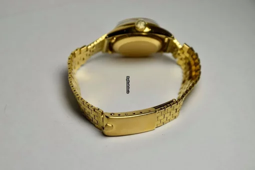 Wonderful Fake Rolex Lady-datejust 6520 Automatic Movement 24mm Yellow Gold Case Womens Watch - Image 7