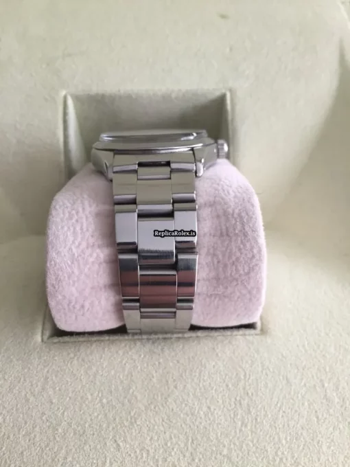 Suitable Fake Rolex Air King Precision 5500 Caliber 1520 Automatic Movement 34mm Steel Case Mens/unisex Watch - Image 2