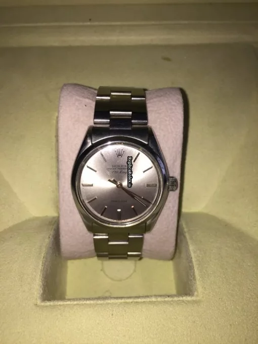 Suitable Fake Rolex Air King Precision 5500 Caliber 1520 Automatic Movement 34mm Steel Case Mens/unisex Watch - Image 5