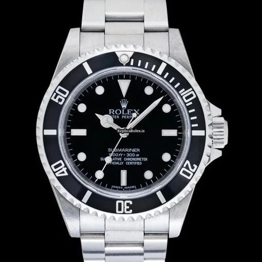 Well Made Replica Rolex Submariner 14060m Automatic Movement 40mm Steel Case Mens/unisex Watch - Image 4