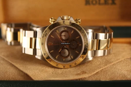 Trustworthy Replica Rolex Daytona 16523 Caliber 4030 Automatic Movement 40mm Gold/steel Case Mens/unisex Watch - Image 13