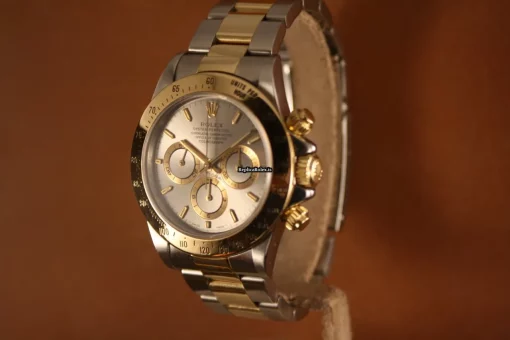 Trustworthy Replica Rolex Daytona 16523 Caliber 4030 Automatic Movement 40mm Gold/steel Case Mens/unisex Watch - Image 3