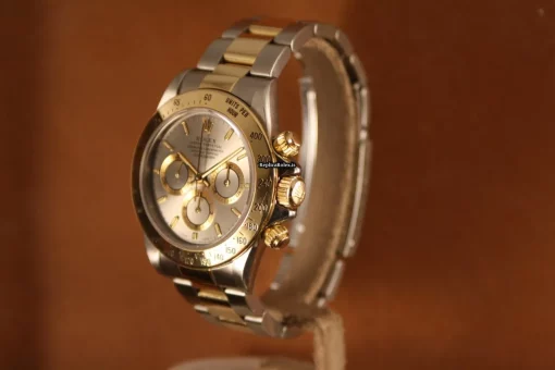 Trustworthy Replica Rolex Daytona 16523 Caliber 4030 Automatic Movement 40mm Gold/steel Case Mens/unisex Watch - Image 8