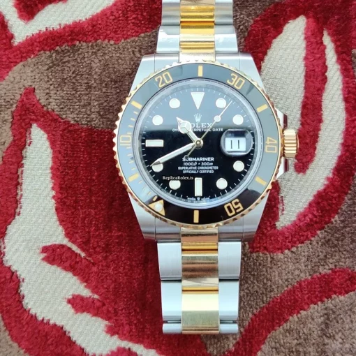 Superb Replica Rolex Submariner Date 126613ln Caliber 3235 Automatic Movement Gold/steel Case Mens/unisex Watch - Image 3