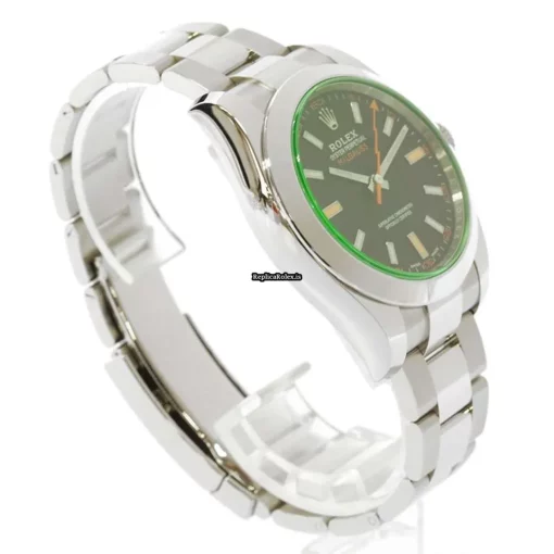 Wonderful Fake Rolex Milgauss 116400gv Caliber 3131 Automatic Movement 40mm Steel Case Mens/unisex Watch - Image 4