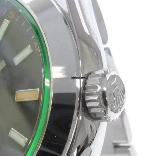 Wonderful Fake Rolex Milgauss 116400gv Caliber 3131 Automatic Movement 40mm Steel Case Mens/unisex Watch - Image 6