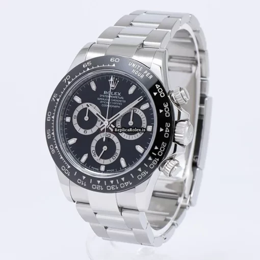 Popular Fake Rolex Daytona 116500ln Caliber 4130 Automatic Movement 40mm Steel Case Watch - Image 7