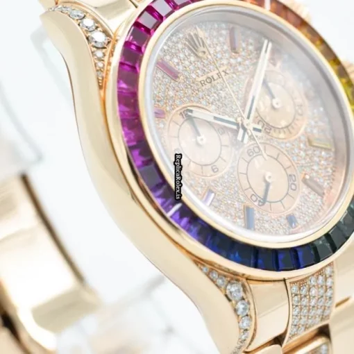 High Quality Replica Rolex Daytona 116505 Automatic Movement 40mm Rose Gold Case Mens/unisex Watch - Image 5