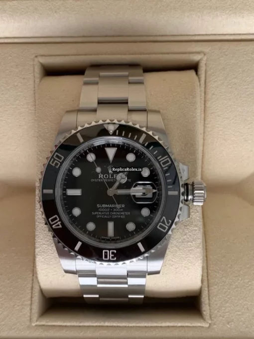 Great Fake Rolex Submariner Date 116610ln Caliber 3135 Automatic Movement 40mm Steel Case Mens/unisex Watch - Image 10