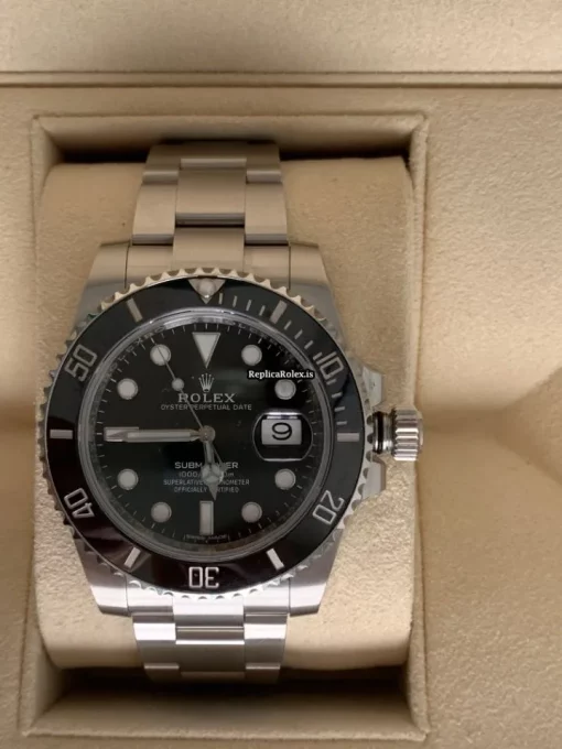 Great Fake Rolex Submariner Date 116610ln Caliber 3135 Automatic Movement 40mm Steel Case Mens/unisex Watch - Image 9