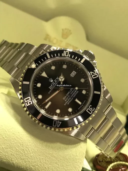 Discount Fake Rolex Sea-dweller 4000 16600 Automatic Movement 40mm Steel Case Mens/unisex Watch - Image 7