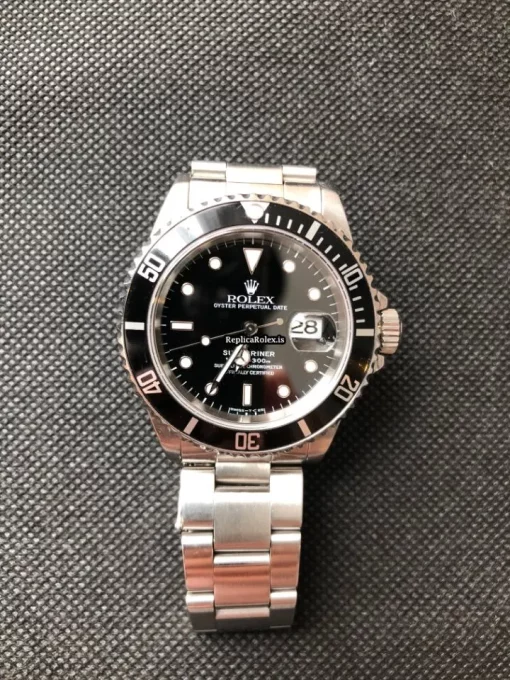 Mind-boggling Imitation Rolex Submariner Date 16610 Caliber 3135 Automatic Movement 40mm Steel Case Mens/unisex Watch - Image 9