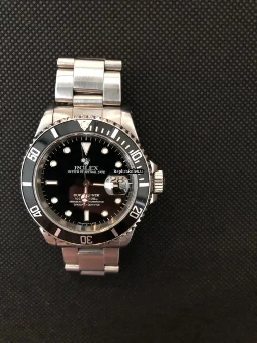 Mind-boggling Imitation Rolex Submariner Date 16610 Caliber 3135 Automatic Movement 40mm Steel Case Mens/unisex Watch - Image 10