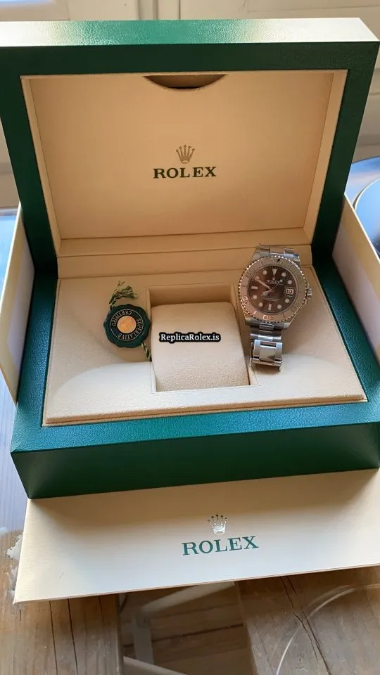 Fantastic Replica Rolex Yacht-master 37 268622 Caliber 2236 Automatic Movement 37mm Steel Case Mens/unisex Watch - Image 2