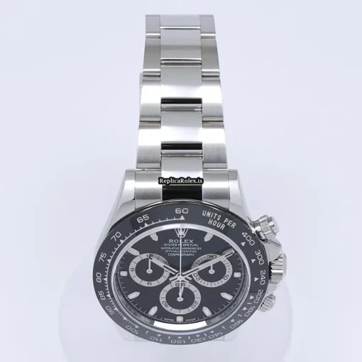Defect Knockoff Rolex Daytona 116500ln Caliber 4130 Automatic Movement 40mm Steel Case Watch - Image 10