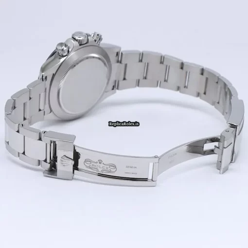 Defect Knockoff Rolex Daytona 116500ln Caliber 4130 Automatic Movement 40mm Steel Case Watch - Image 13