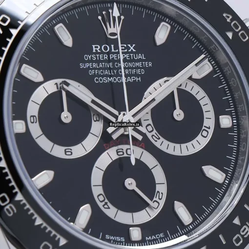 Defect Knockoff Rolex Daytona 116500ln Caliber 4130 Automatic Movement 40mm Steel Case Watch - Image 4