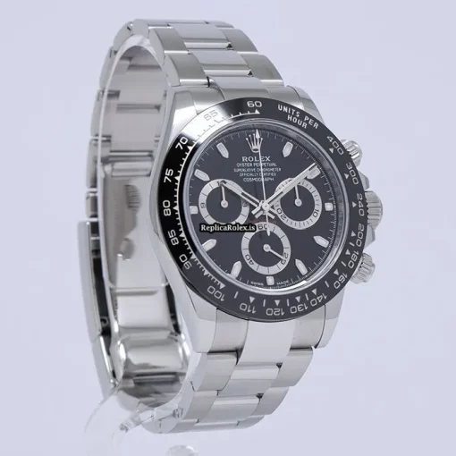 Defect Knockoff Rolex Daytona 116500ln Caliber 4130 Automatic Movement 40mm Steel Case Watch - Image 6