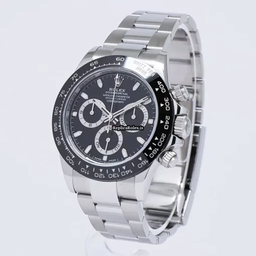Defect Knockoff Rolex Daytona 116500ln Caliber 4130 Automatic Movement 40mm Steel Case Watch - Image 7