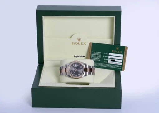 Discount Replica Rolex Datejust 116201 Automatic Movement 36mm Gold/steel Case Mens/unisex Watch - Image 8