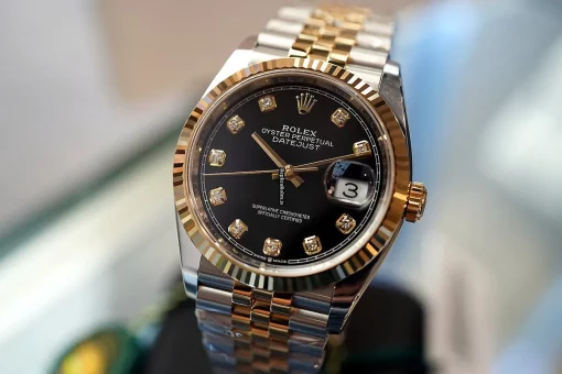 Pleasing Replica Rolex Datejust 126233 Caliber 3235 Automatic Movement 36mm Gold/steel Case Mens/unisex Watch - Image 3