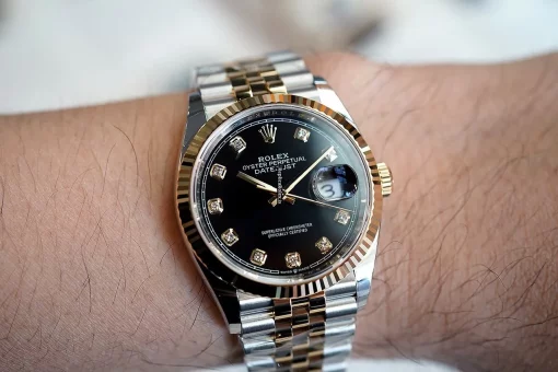 Pleasing Replica Rolex Datejust 126233 Caliber 3235 Automatic Movement 36mm Gold/steel Case Mens/unisex Watch - Image 4