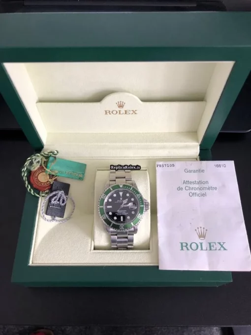 Incredible Knockoff Rolex Submariner Date 16610lv Caliber 3135 Automatic Movement 40mm Steel Case Mens/unisex Watch