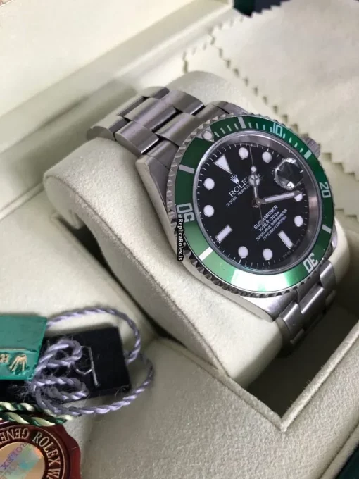 Incredible Knockoff Rolex Submariner Date 16610lv Caliber 3135 Automatic Movement 40mm Steel Case Mens/unisex Watch - Image 3