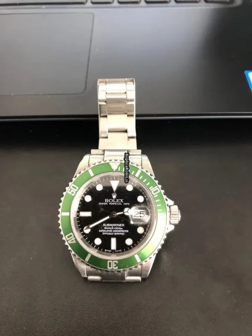 Incredible Knockoff Rolex Submariner Date 16610lv Caliber 3135 Automatic Movement 40mm Steel Case Mens/unisex Watch - Image 5