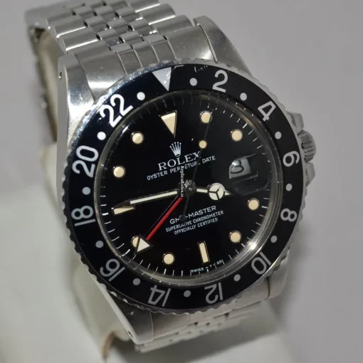 Neat Replica Rolex Gmt-master 16750 Caliber 3075 Automatic Movement 40mm Steel Case Mens/unisex Watch - Image 3