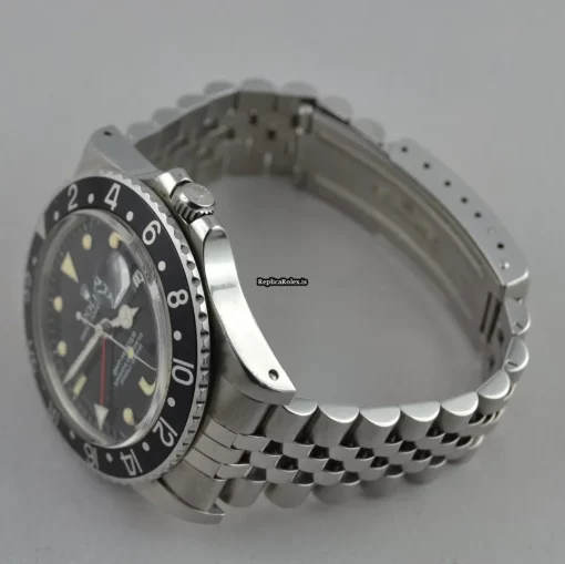 Neat Replica Rolex Gmt-master 16750 Caliber 3075 Automatic Movement 40mm Steel Case Mens/unisex Watch - Image 4