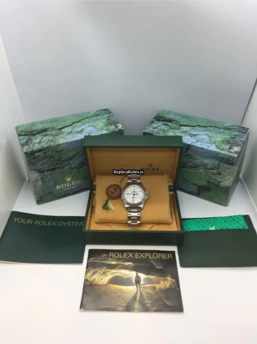 Fabulous Replica Rolex Explorer II 16570 Caliber 3185 Automatic Movement 40mm Steel Case Mens/unisex Watch