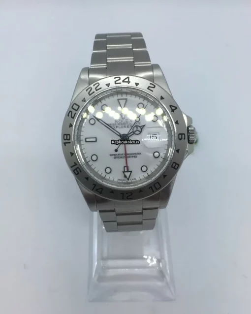 Fabulous Replica Rolex Explorer II 16570 Caliber 3185 Automatic Movement 40mm Steel Case Mens/unisex Watch - Image 2