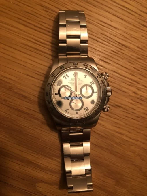Popular Replicas Rolex Daytona 116509 Caliber 4130 Automatic Movement 40mm White Gold Case Mens/unisex Watch - Image 9